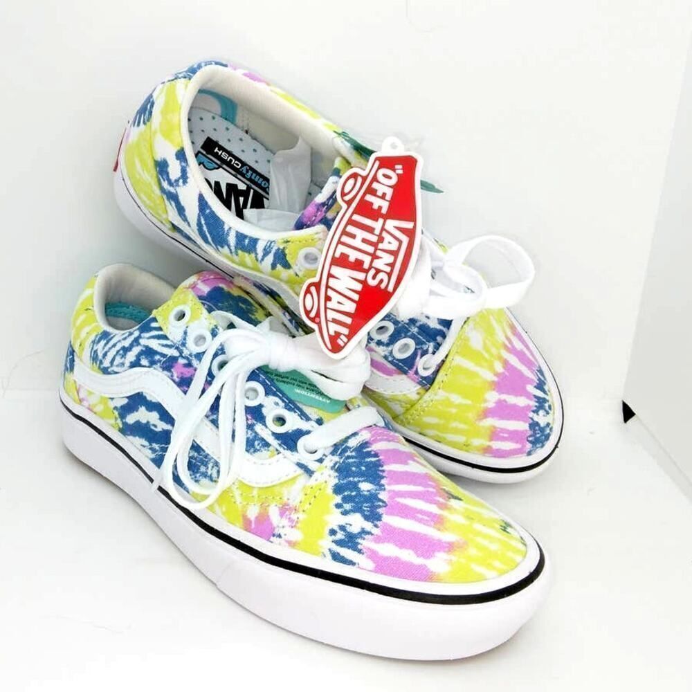 VANS Old Skool Women's NEW w/Tags Comfycush Tie-Dyed Fashion Sneakers- sz. 5 1/2
